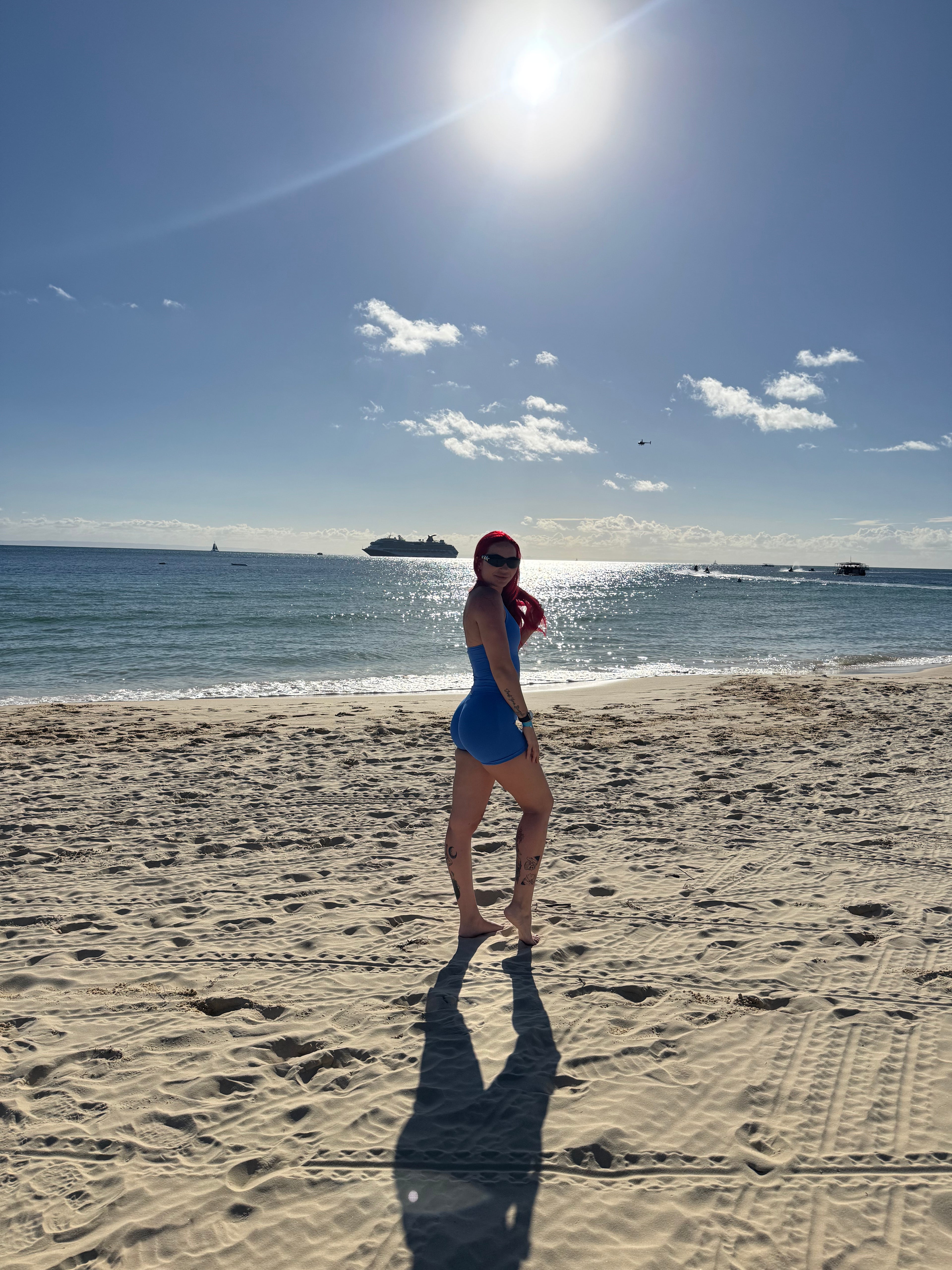 Skin Like Shorts - Ocean Blue
