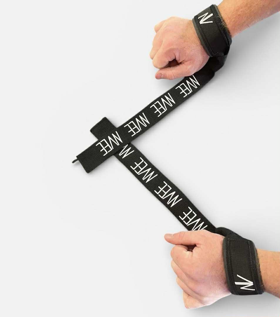 Premium Lifting Straps - Midnight Black